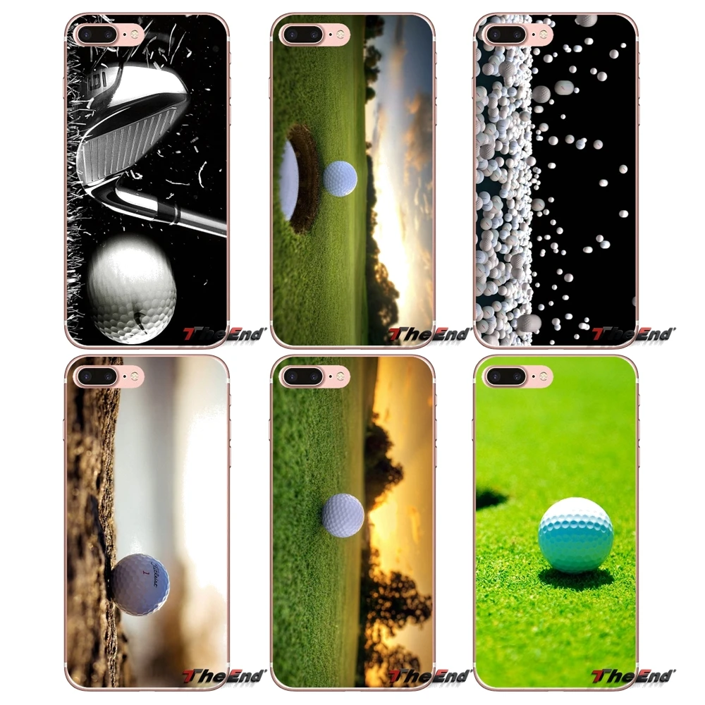 Силиконовый чехол для Samsung Galaxy S2 S3 S4 S5 MINI S6 S7 edge S8 S9 Plus Note 2 3 4 5 8 Coque Fundas много Гольф