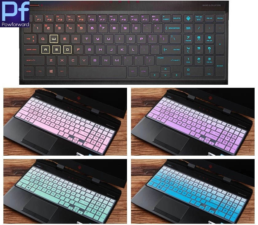 

For HP OMEN 15.6" Series 15-DC0075TX 15-dc0078tx dc0045nr dc0051nr dc0036tx dc0030nr 15-dc0094tx 15 15-DC Laptop Keyboard Cover