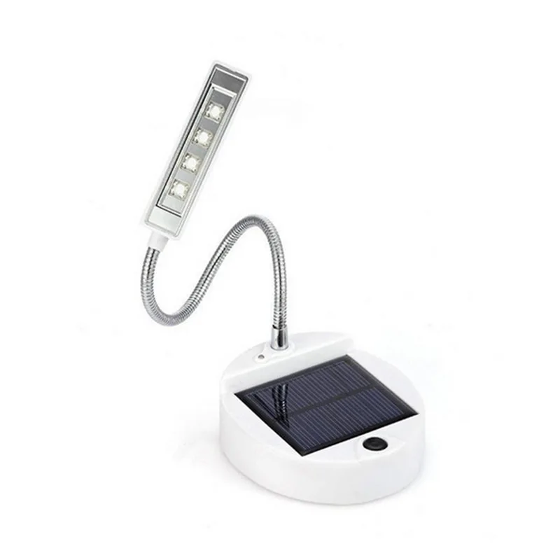 TAMPROAD гибкий Gooseneck Стиль Мини Солнечный стол настольная лампа ПК USB зарядное
