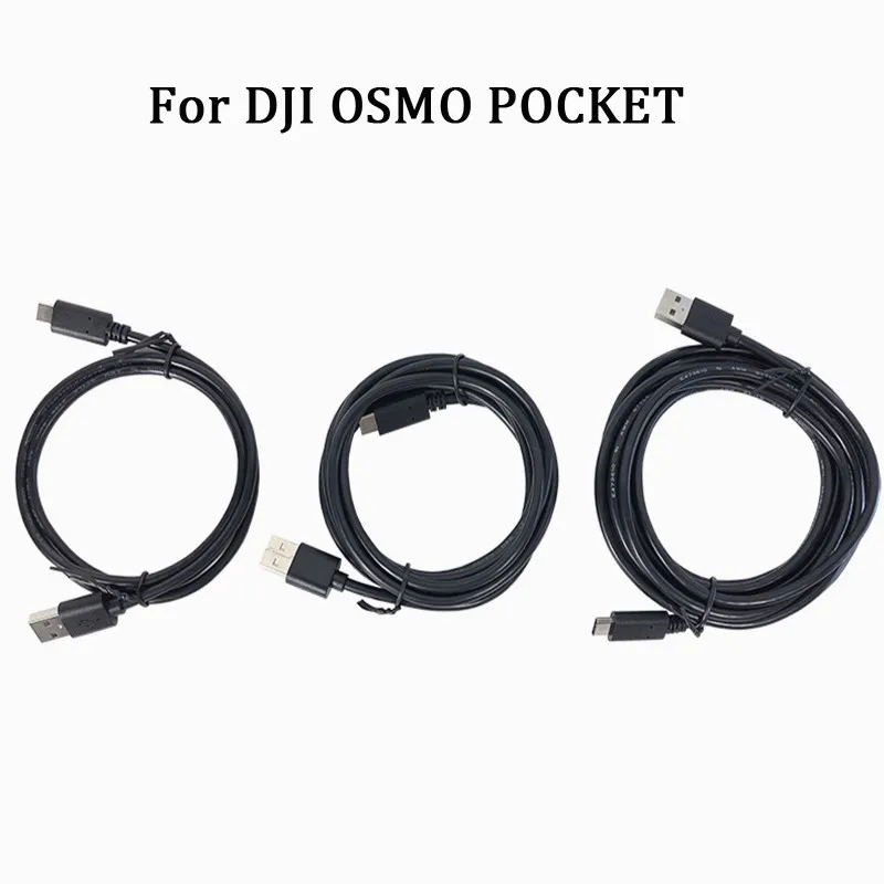 For DJI OSMO POCKET Type C Lengthened Cable Connection Data Line Wire for Osmo Pocket Handheld Gimbal Stabilizer Accessories Set |