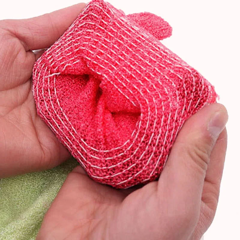 2 шт./лот лицо уход отшелушивающие гидромассажная ванна митт замена волоконно