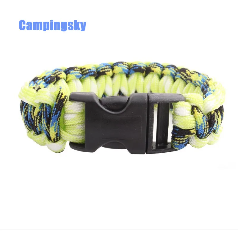 Яркий браслет ручной работы CAMPINGSKY с парашютным шнуром|bracelet bracelet|bracelet outdoorbracelet