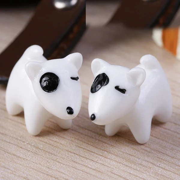 2 шт. фигурки собак декоративные для мини сказочный сад статуя животных
