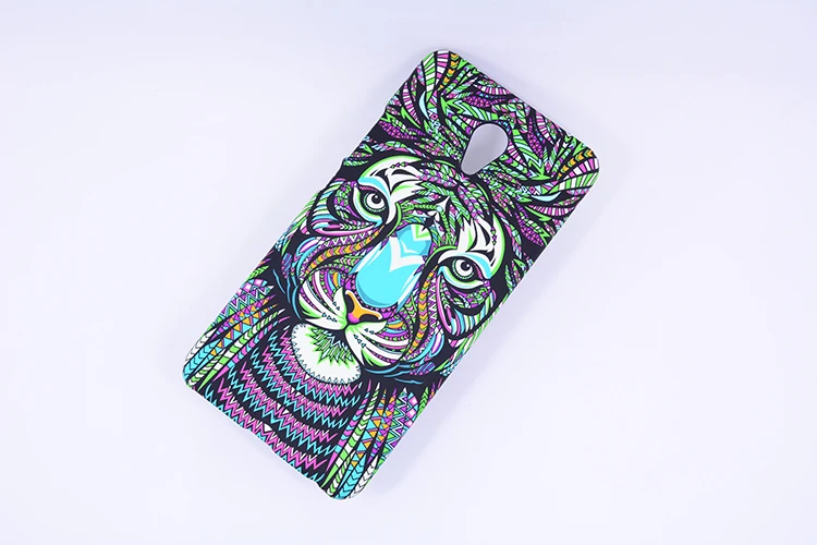 3d марка животных лев волк сова pattern жесткий задняя обложка телефон case для meizu meilan
