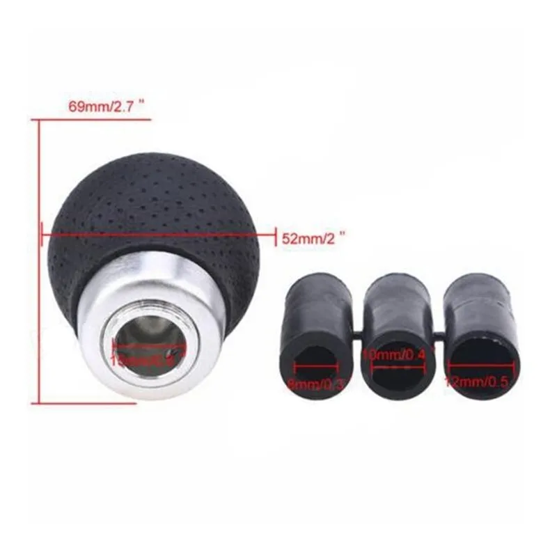 Универсальный 5 Скорость MT кожи Шестерни рукоятка рычага переключения передач