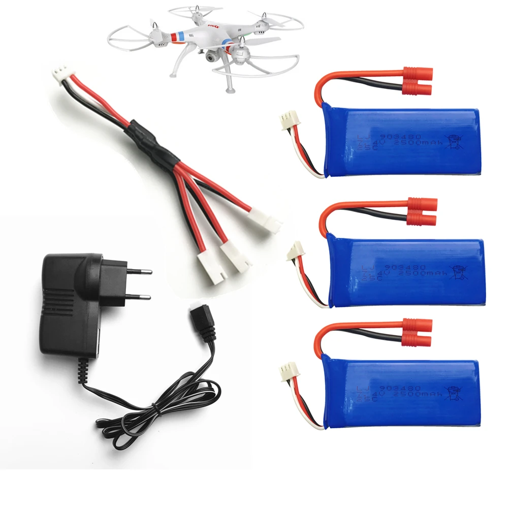 Syma X8C запчасти зарядное устройство батарея X8W X8G X8HC X8HW X8HG RC Quadcopter запасные части + 1 3