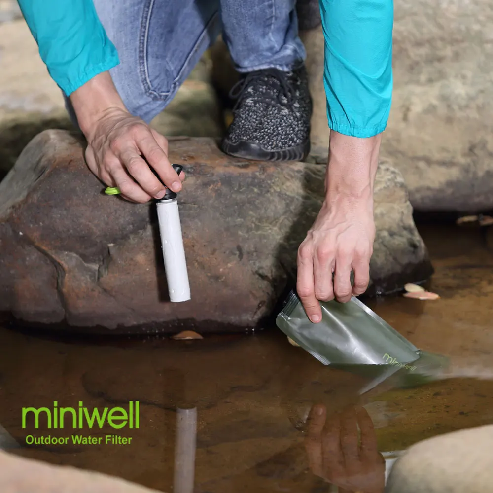 Приложение miniwell Drink очиститель для воды бутылка hikers|Безопасность и выживание| |