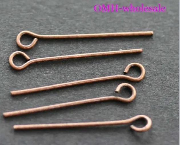 

OMH оптовая продажа 400 шт золотые 35 мм ювелирные аксессуары без свинца, без никеля в поисках металла позолоченные булавки для глаз DY72