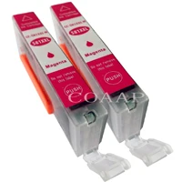 2pcs--Magenta 5pk pgi580 cli581 совместимый чернильный картридж для принтера Canon 580 581, подходит для работы с TR7550 TR8550 TS6150 TS6151 TS8150 TS9155 принтер - Цвет: 2pcs--Magenta