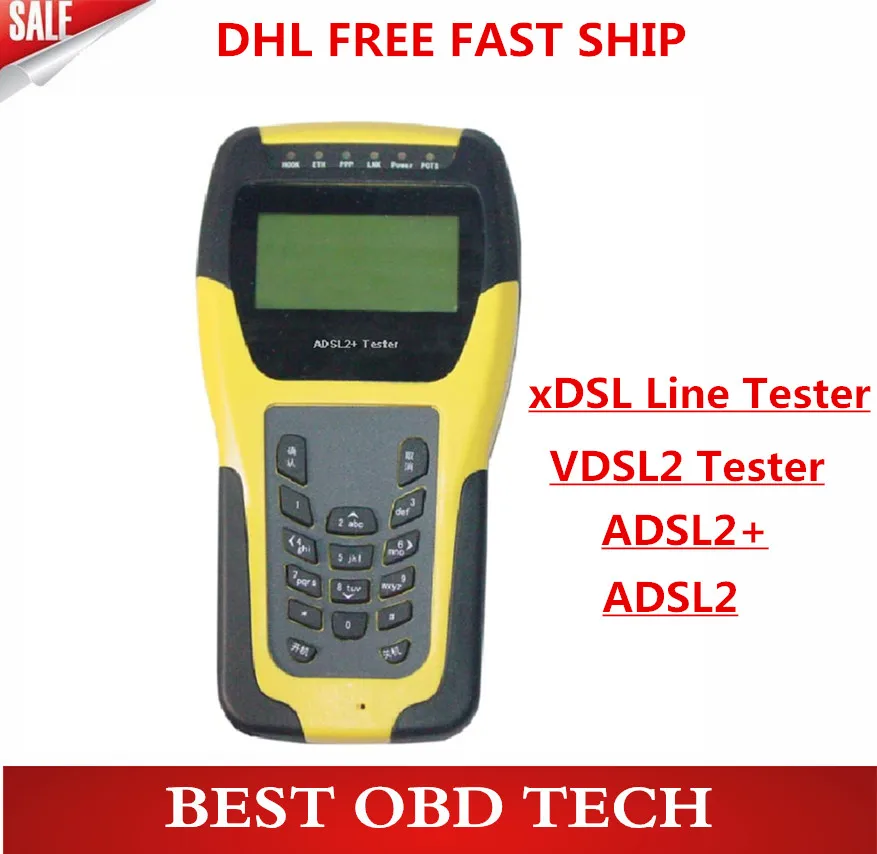 Тест er ST332B ADSL WAN & LAN линия тестирования xDSL|equip club|equipment milkequipment blind |