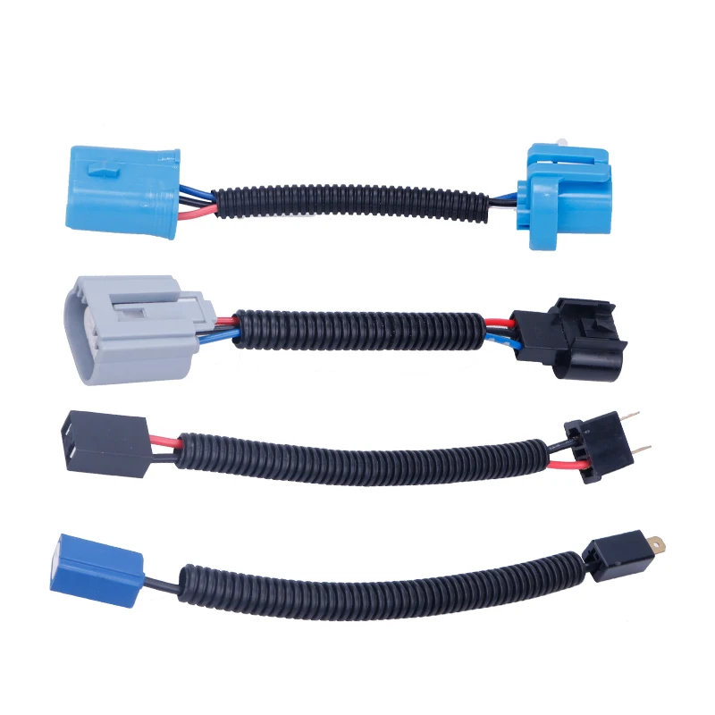 CARLitek 1 шт. комплект автомобильных фар разъем провода для Led H1 H3 H4 H7 H11 H13 9006 9007 5202