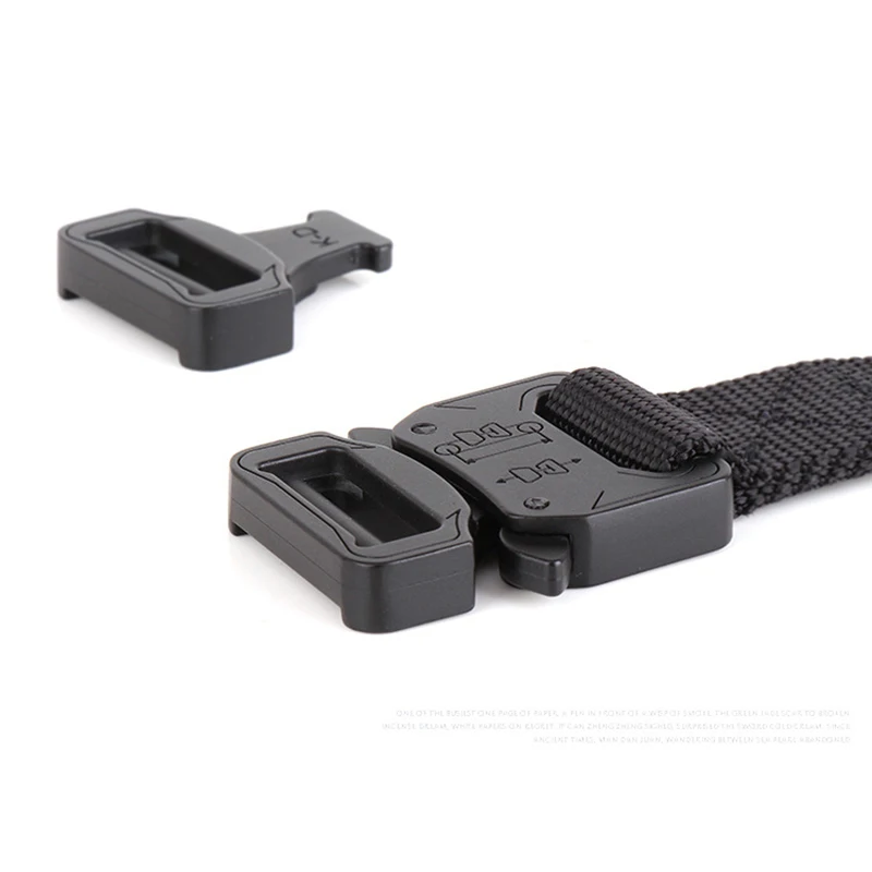 

SWAT Combat Safety Knock Off Tactical Belt Men Military Equipment Heavy Duty Sturdy Reliable Army Belts Metal Buckle Nylon Belts
