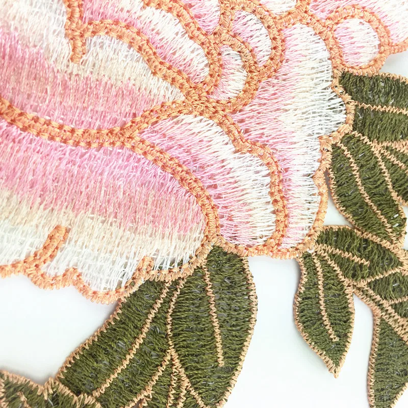 Патчи с цветочной вышивкой FFLACELL 1 пара наклейки для Аксессуары шитья одежды