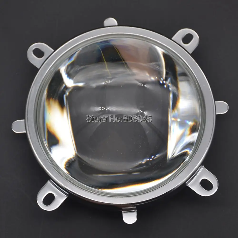 Высококачественный Светодиодный отражатель оптической линзы 78 мм + рефлекторный