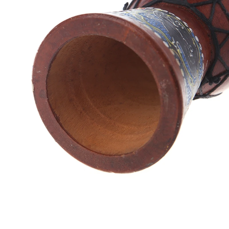 1 шт. 4 дюймов Профессиональный Африканский Djembe барабан Bongo дерево хороший звук музыкальный инструмент