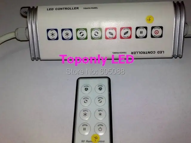 Водонепроницаемый светодиодный контроллер с сенсорным интерфейсом rgb