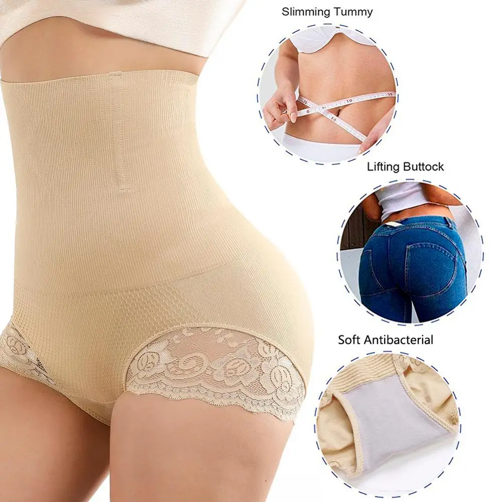 Lover-beauty Высокая талия Butt Lifter Booty Hip Enhancer пуш-ап Boyshorts Невидимый шейпер трусики сексуальные моделирующие трусы