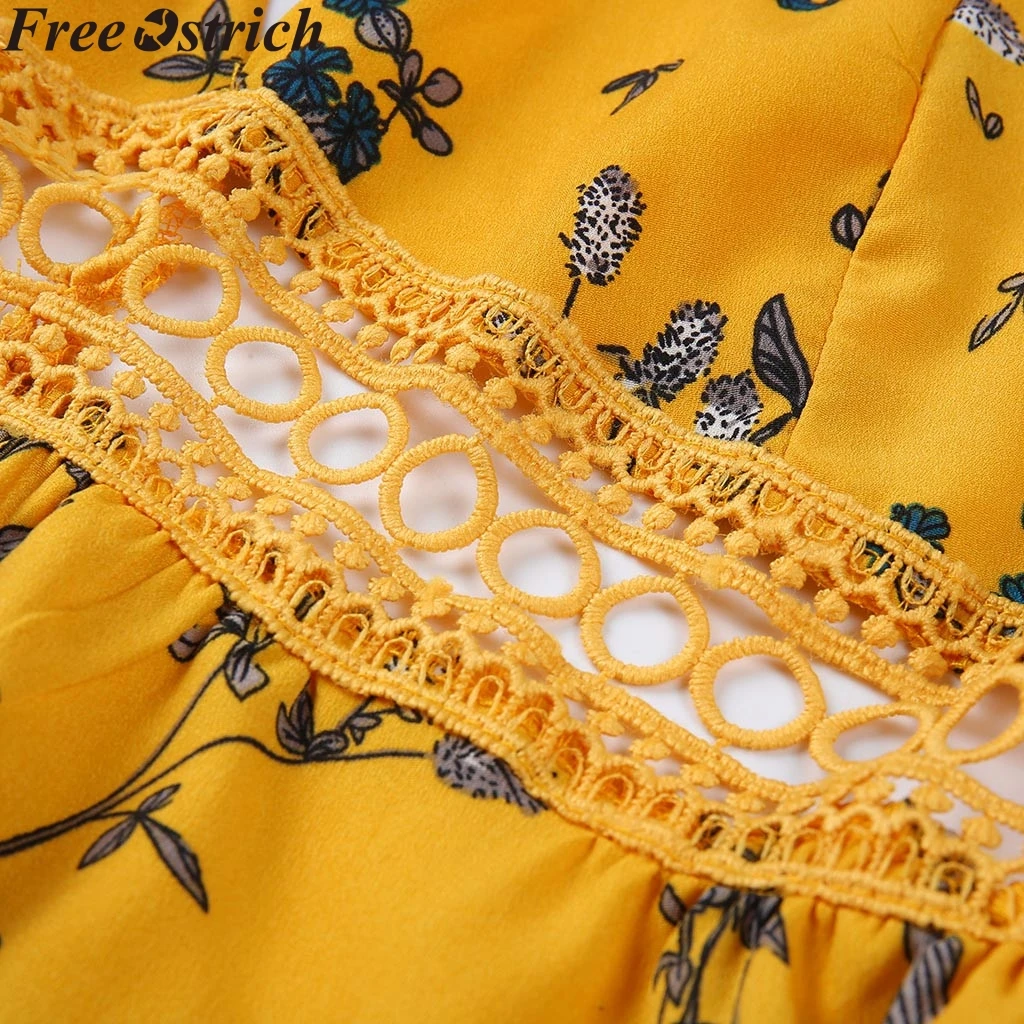 Летний женский комбинезон на бретельках с высокой талией свободный короткий v