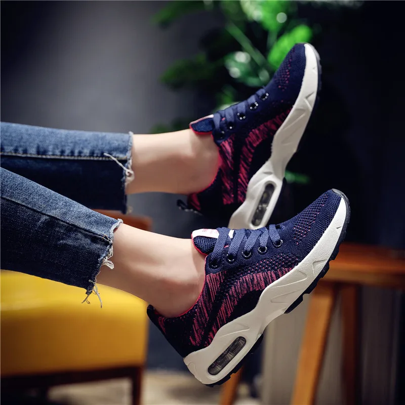 Onke дышащие женские кроссовки 2017 Осень женская обувь для женщин Zapatillas deporte mujer