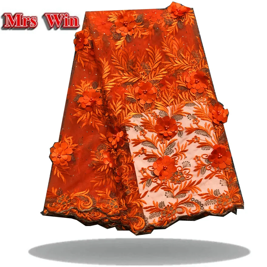 Оптовая продажа новая французская кружевная ткань свадебное/банкетное платье с