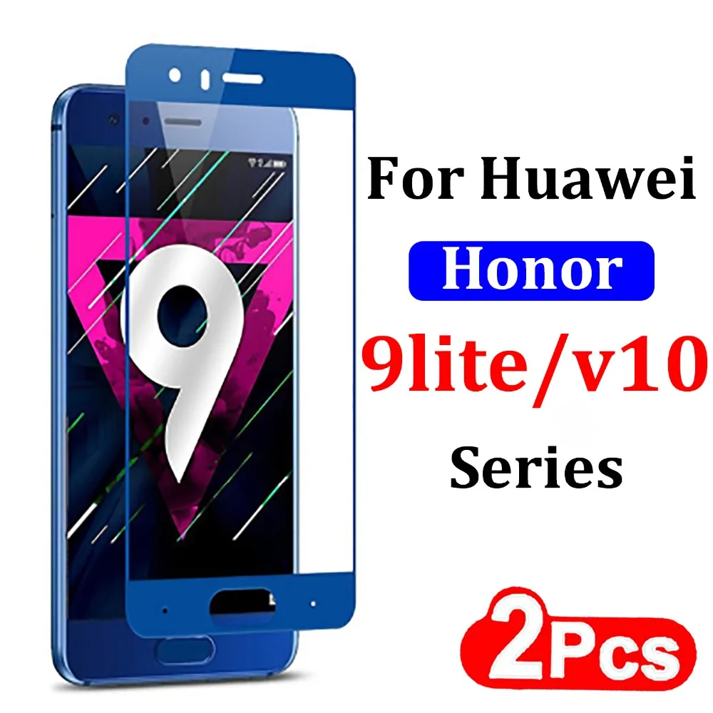 Защитная пленка для huawei honor 9 lite Защитное стекло huavei v10 закаленное защиты экрана