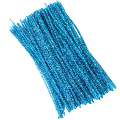 light blue Цвет и форма 100 шт./компл. Обучающие игрушки палочки для ремесла Детские Развивающие детские трубчатые штоки ремесло творческие забавные игры DIY игрушки - Цвет: light blue