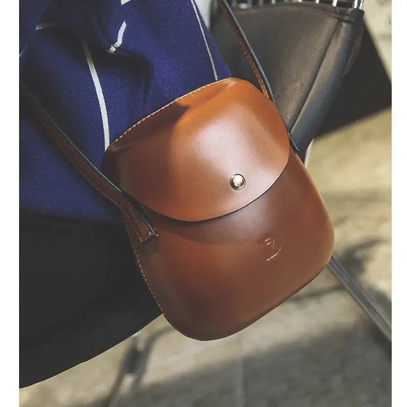 Wilicosh New Arrival Leather Bags Women Semi-circle Shape Crossbody For Casual Messenger Bag DF0472 | Багаж и сумки