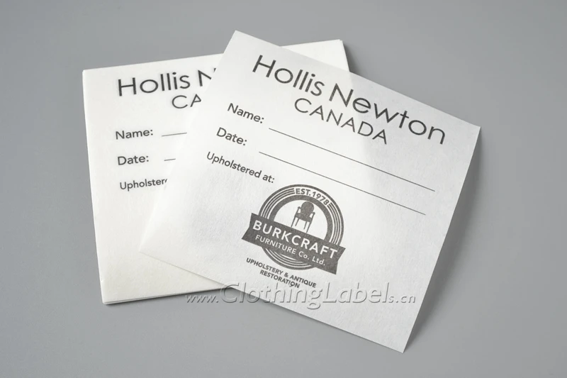 Заказная печатная этикетка Нетканая ткань очень хорошее качество принимаем