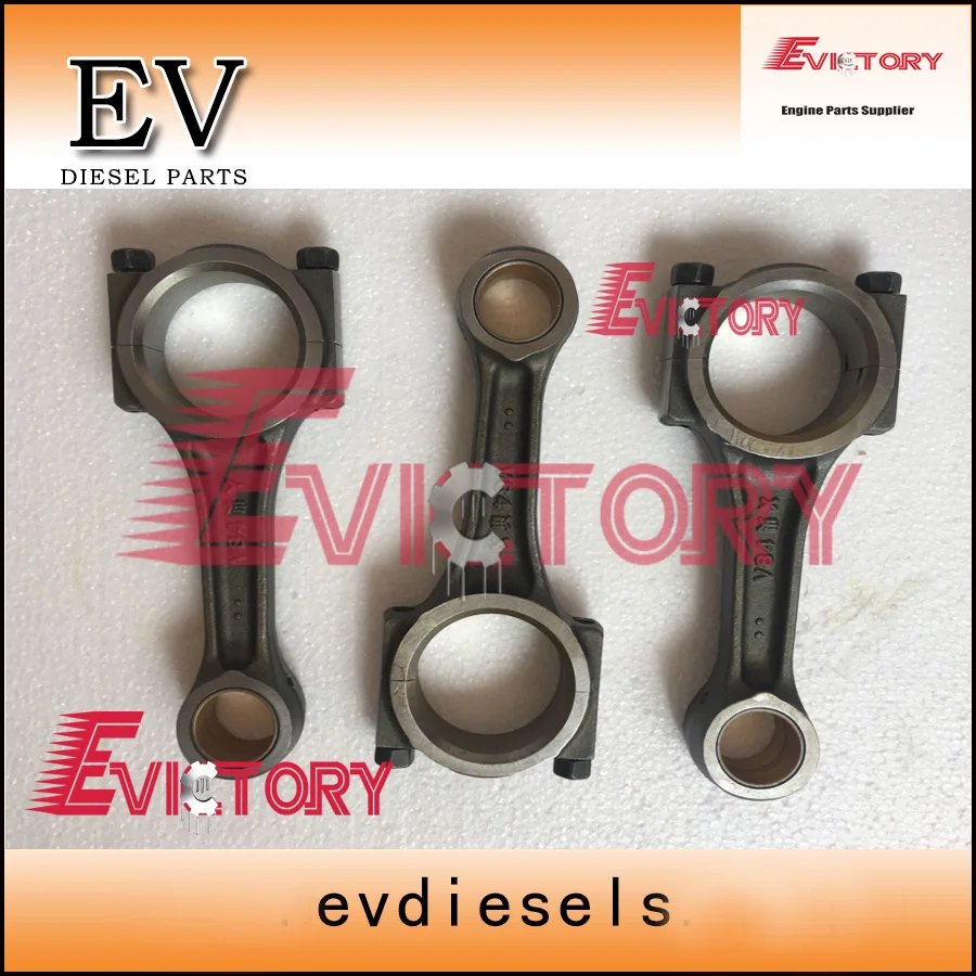 

Подлинный для Yanmar 3D88E 3TNV88 3TNE88 шатун + шатун 3 шт.