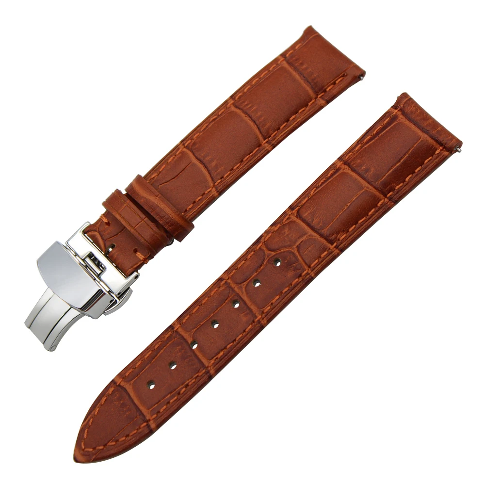 Ремешок для часов Luminox мужской/женский быстросъемный браслет из натуральной кожи