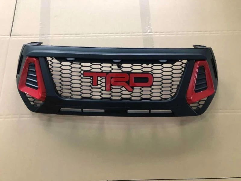 hilux pickup+ HILUX ROCCO ABS материал с светодиодный подсветкой передняя решетка