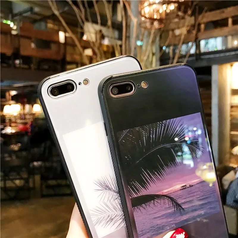 Чехол для телефона OPPO R15 R11 S R11s плюс R9 R9s Приморский декоративный пейзаж дерево