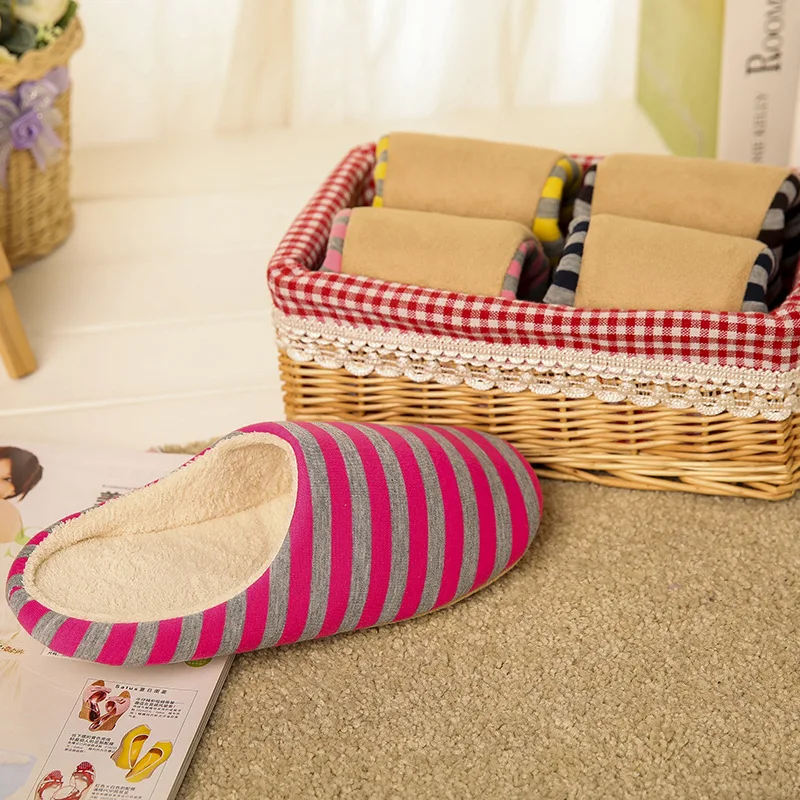 

Slippers Shoes Women 2018 New Indoor Slippers Fashion Winter Men Women Cotton Plush Warm Women Slipers Unisex Home Floor Soft