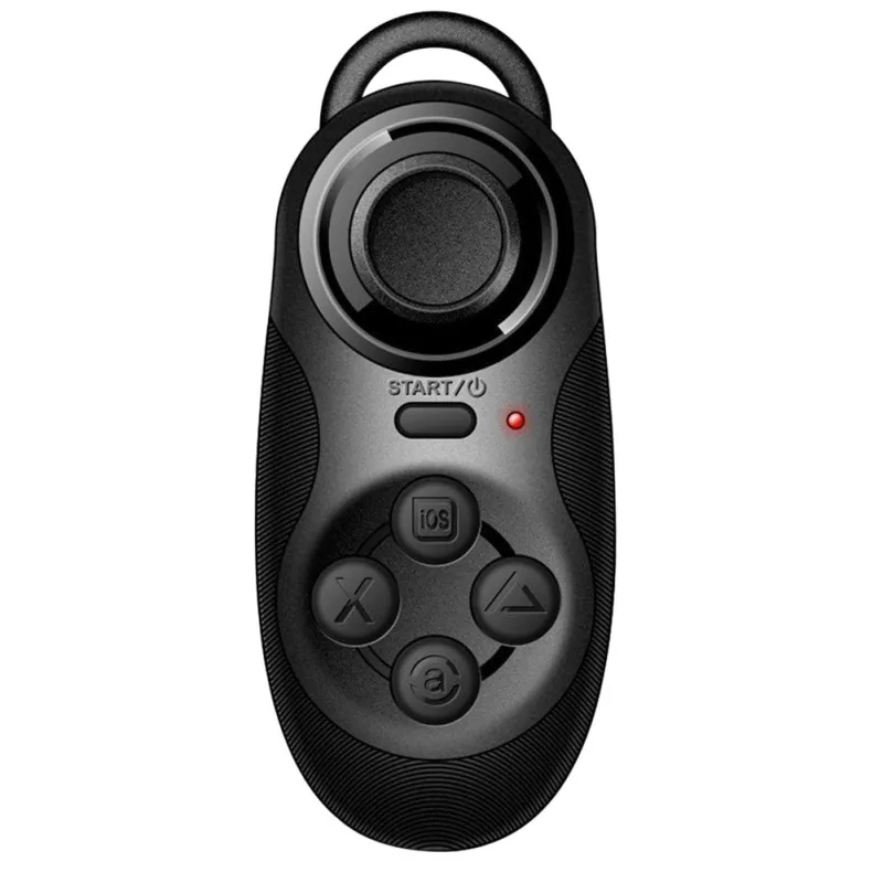 Черный Универсальный Bluetooth пульт дистанционного управления игровой Джойстик Геймпад Консоль селфи затвор для Android iOS смартфон для 3D VR очки - Цвет: Черный
