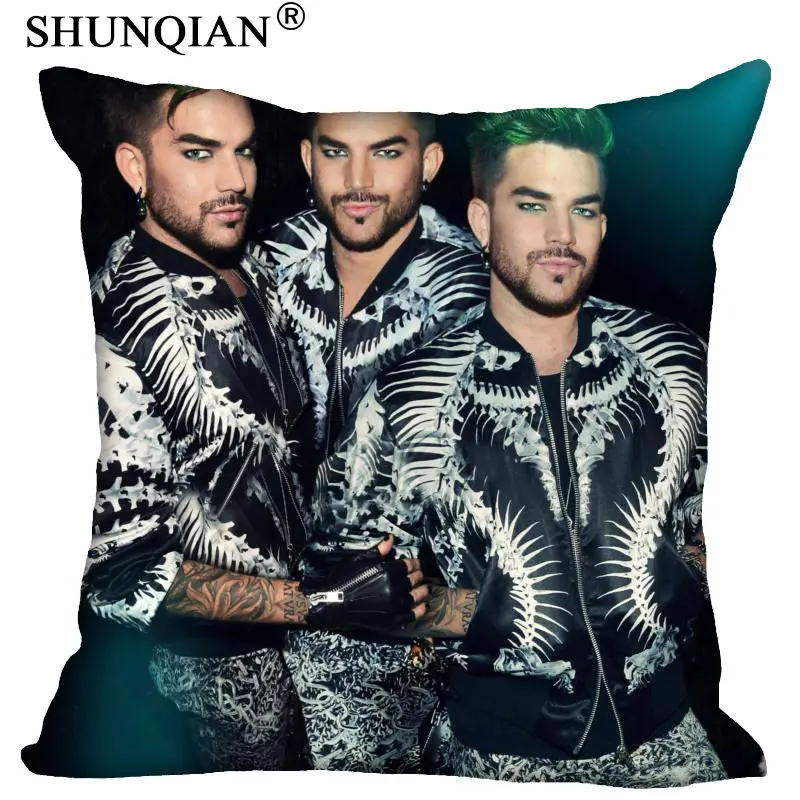 Custom Square Pillowcase Adam Lambert Cool soft Pillow Cover Zippered Free shipping More Size(Two Sides) DIY Pillowcase - Цвет: 8