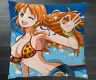 Аниме One Piece Nami Sexy Two Side 40x4 0 см наволочка чехол для подушки Обложка Подушка для косплея Манга подарок кроватьдиванукрашение автомобиля Новинка