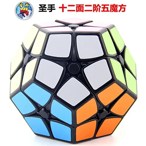 Cuber Speed Shengshou 2x2 Megaminxed черный скоростной куб ShengShou киломинкс куб|speed cube|magic cubeshengshou |