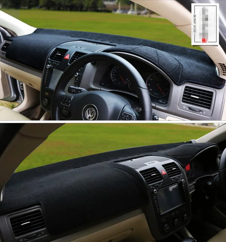 Чехлы для приборной панели VW Volkswagen Jetta GTI A2 A4 A5 A6 mk6 Vento baro RHD dashmats аксессуары
