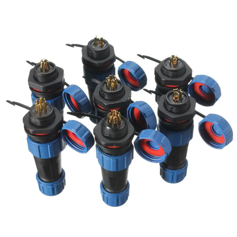 1 шт. SP13 IP68 круглые разъемы для штепсельной вилки номинальная многовыборная вилка