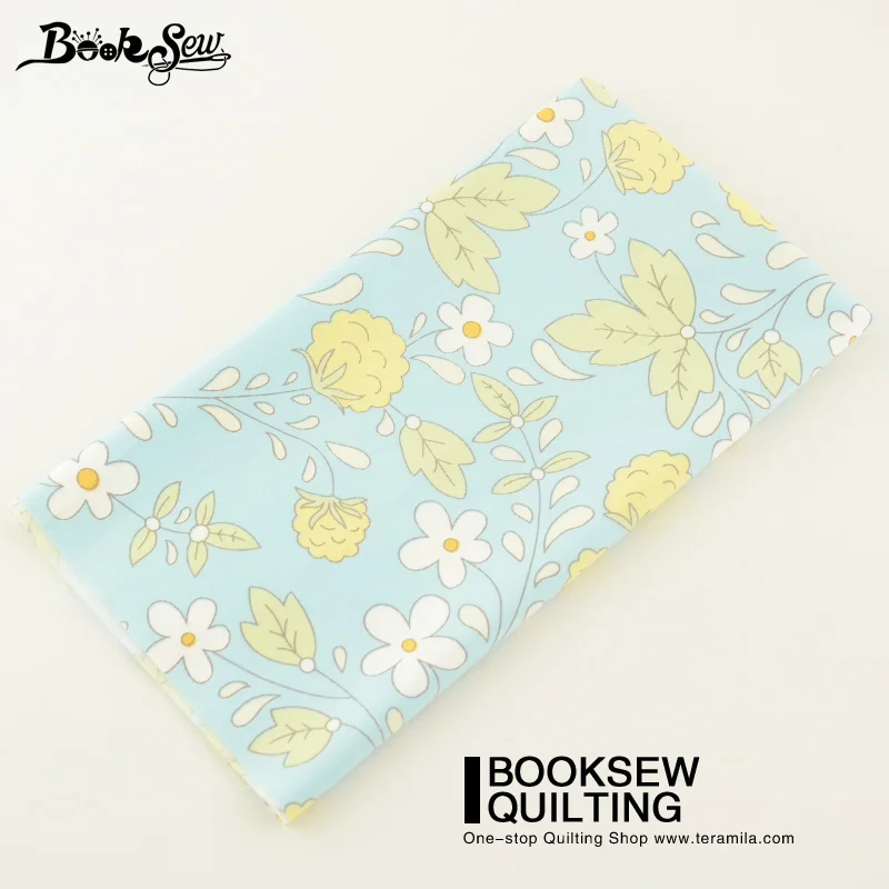 Домашний текстиль booksew синий 100% хлопок саржевая ткань шитье детское платье