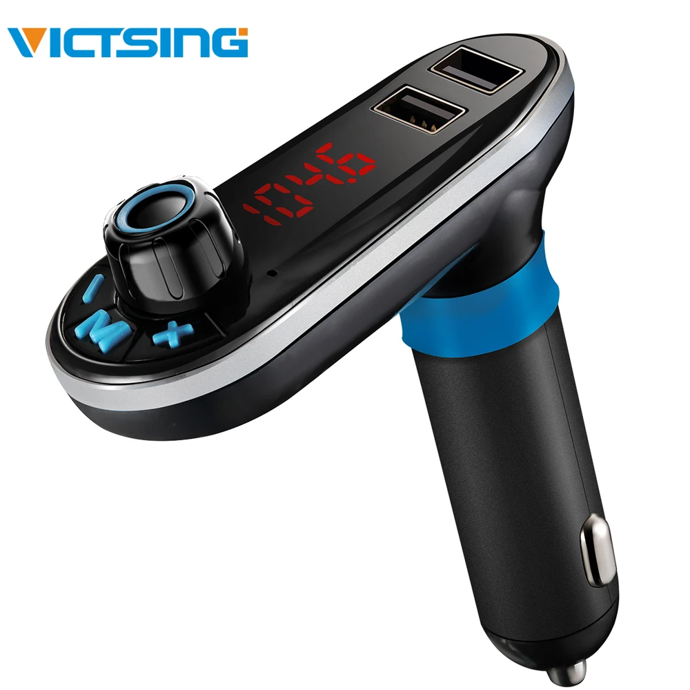 Автомобильный MP3 плеер VicTsing Bluetooth FM трансмиттер автомобильный комплект