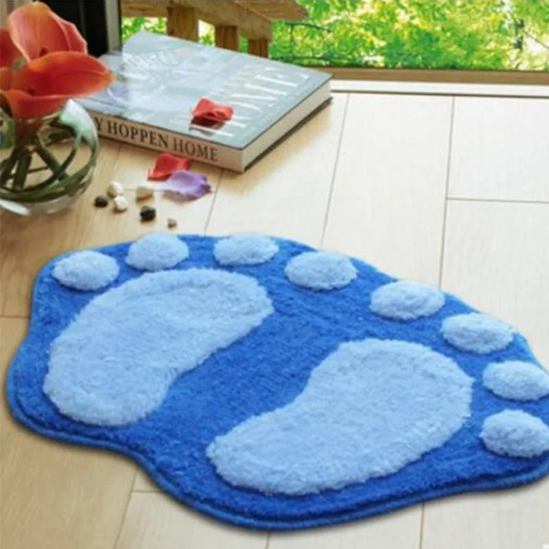 Гостиной ковер ярких цветов милые стекались педаль Коврик Нескользящие