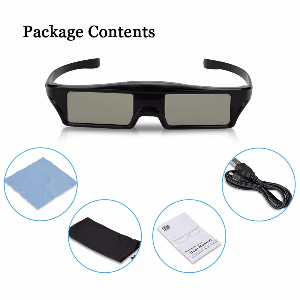 

hot sale New 3D bluetooth glasses kx60 for Sony 3DTVs Universal TV cardboard Free Shipping
