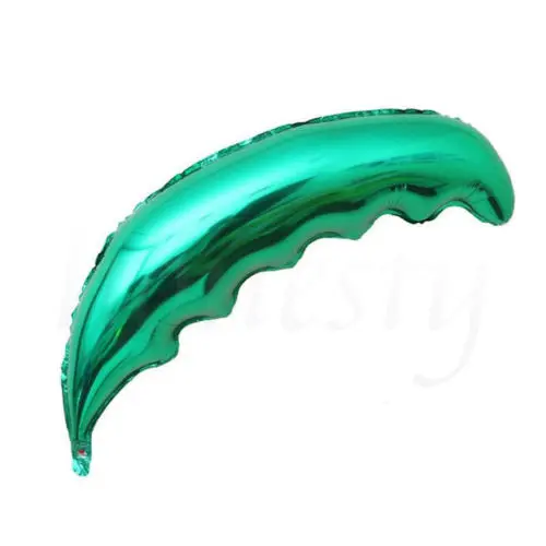 Dark Green 20 шт. X 36 дюймов тропические пальмы воздушные шары лист зеленый пляж большие алюминиевые фольги Воздушные шары Свадьба День Рождения украшения дома - Цвет: Dark Green