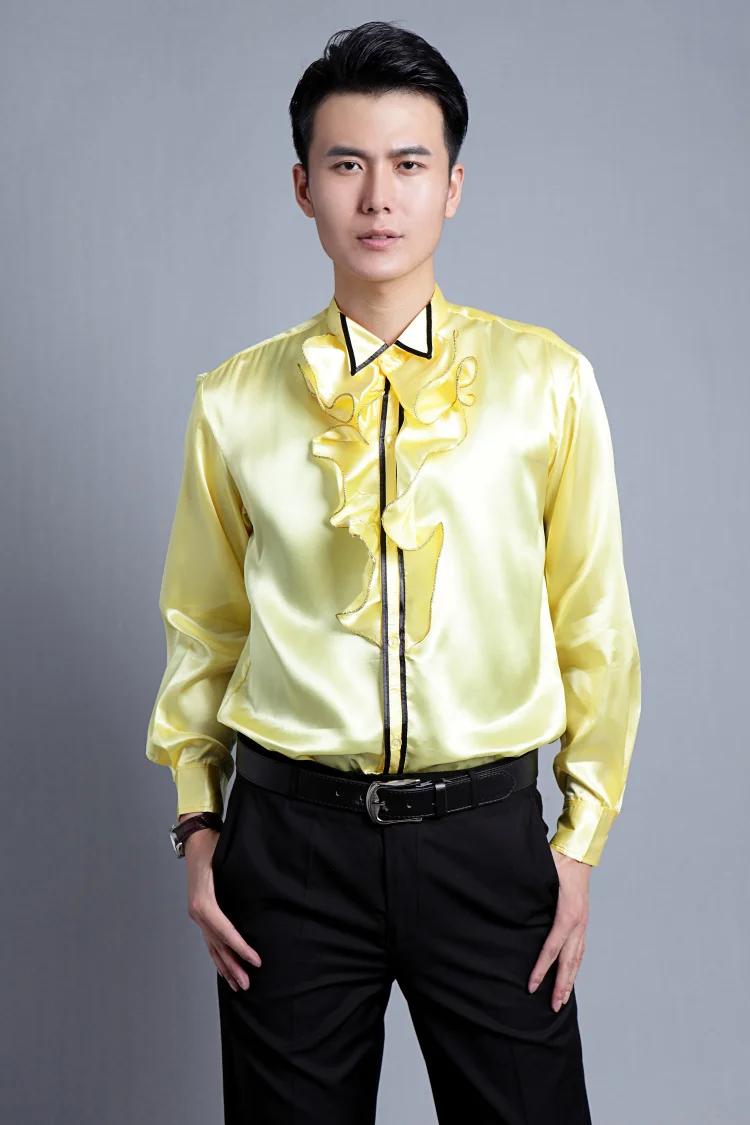 S-3XLfree доставка camisa masculina2015New мужская модельная рубашка галстук жениха Свадебные