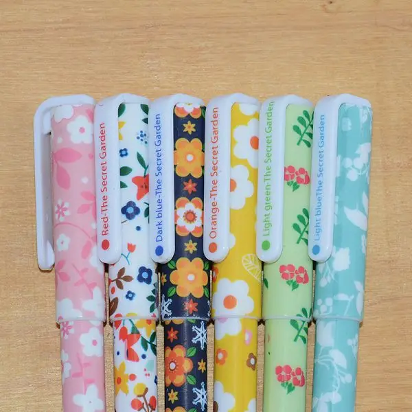 6/10 шт гелевая ручка, корейские ручки, caneta gato penne scuola boligrafos de colores lapiceros creativos lote papeterie stylos - Цвет: Gel pen F