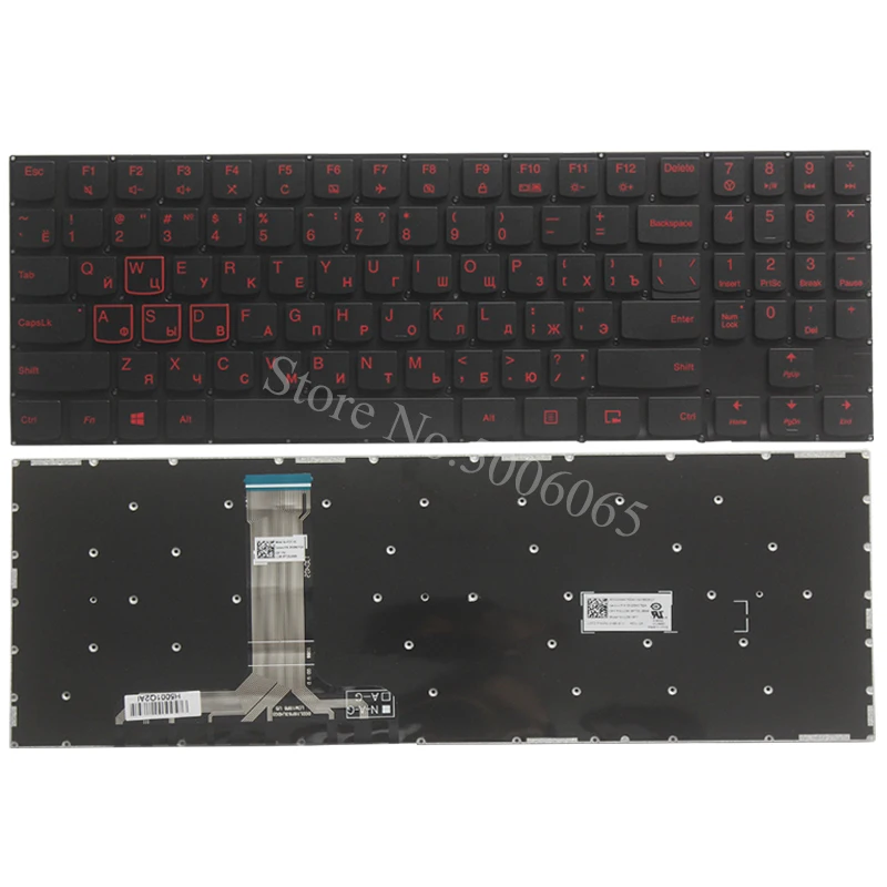 Новая русская клавиатура для Lenovo Legion Y520 15IKB R720 Y720 RU Клавиатура ноутбука без