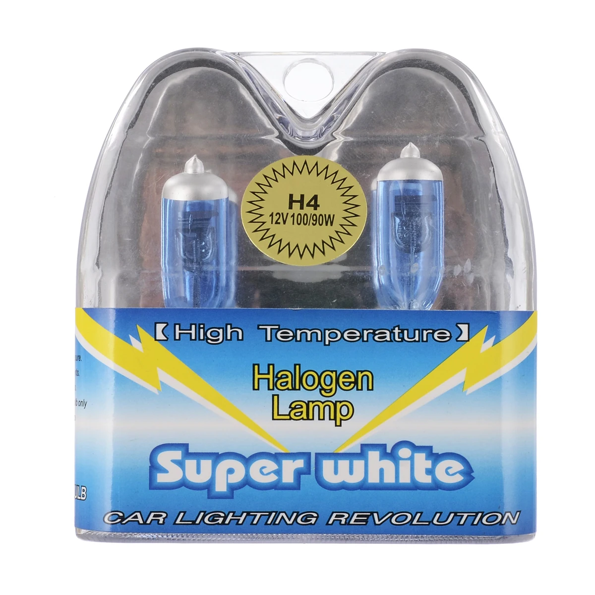 

2pcs H4 H7 Car Light Super Bright Halogen Bulbs 100W 6000K Car Headlight Fog Lights Lamp White parking Auto Front Headlight