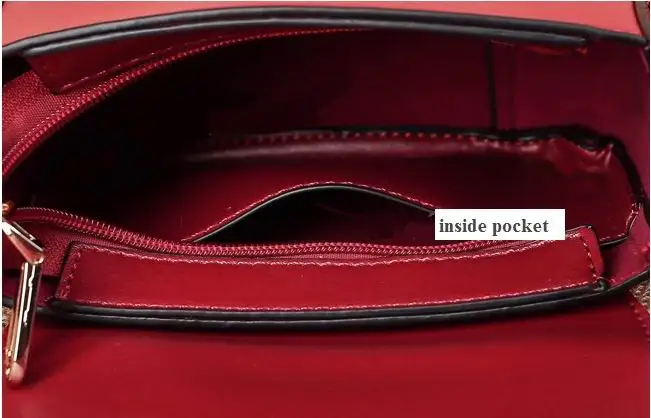 Сумка на плечо для камеры Маленькая женская мессенджер цепочке Кожаный саквояж с