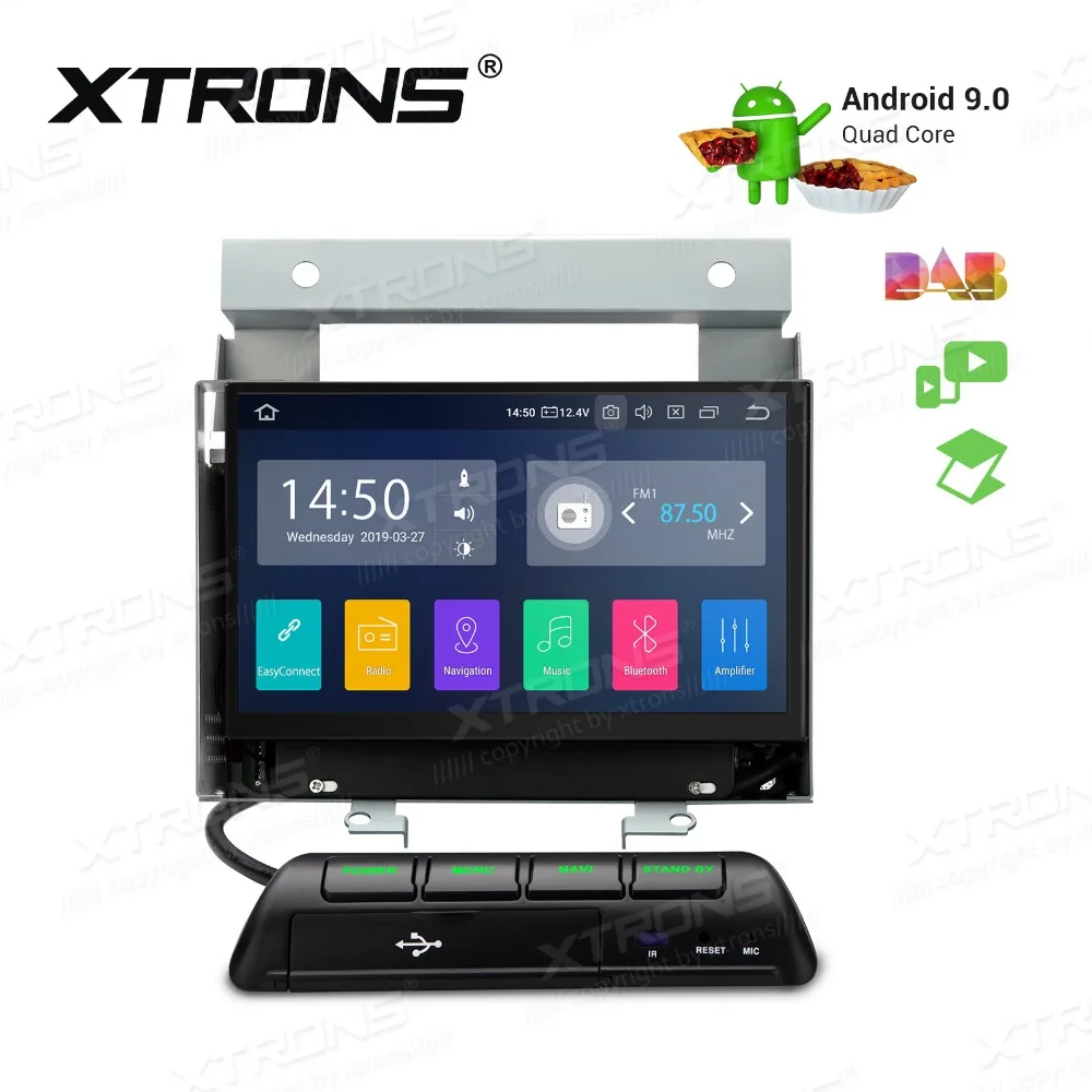 XTRONS 7 &quotAndroid 9 0 автомобильный стерео проигрыватель для Land Rover freelander 2 2007 2008 2009 2010 2011